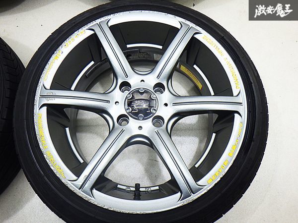 ●ブリヂストン B.I.M ZEIT 15インチ 7J +38 PCD 100 4H ポテンザ GF3 165/50R15 02y ロードスター ヤリス シビック インテグラ 棚R-5の画像5