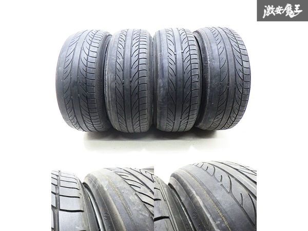 ●ブリヂストン B.I.M ZEIT 15インチ 7J +38 PCD 100 4H ポテンザ GF3 165/50R15 02y ロードスター ヤリス シビック インテグラ 棚R-5の画像9