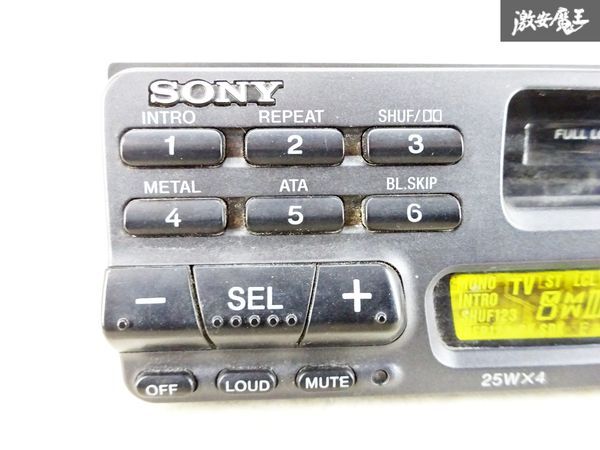 SONY ソニー 汎用 カセットデッキ XR-C11 動作確認OK カセットテープ 再生OK 即納 在庫有 訳有品 棚A-1-2_画像3