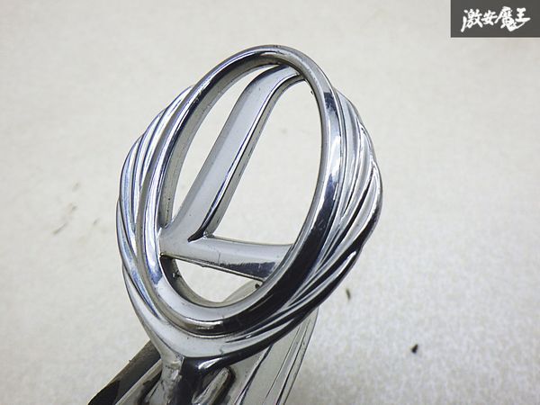 NISSAN 日産 純正 C35 ローレル ボンネット マスコット ボンマス エンブレム メッキ 外装 割れ無し 即納 在庫有 棚9-3-Cの画像2