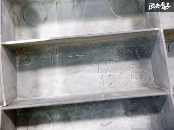 トヨタ 純正 AE86 レビン トレノ 前期 Zenki リアバンパー リヤバンパー 52159-12060 ブラケット付 ハチロク 頭文字D 即納 棚2F-F-1_画像9
