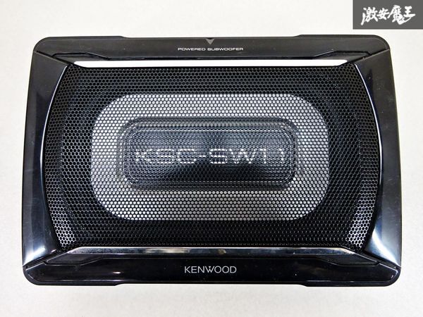 【動作OK! 保証付】 KENWOOD ケンウッド 汎用 パワード サブウーファー ウーハー 音響 KSC-SW11 MAX DC12V 8.5A 即納 在庫有 棚6-1_画像3