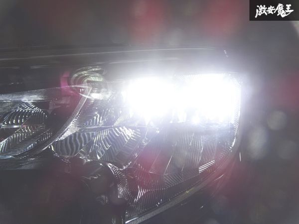 【LED点灯OK】 トヨタ 純正 NRE210H カローラ ツーリング LED ヘッドライト ランプ ユニット 左 左側 助手席側 KOITO 12-633 印字 U 棚27-1_画像9