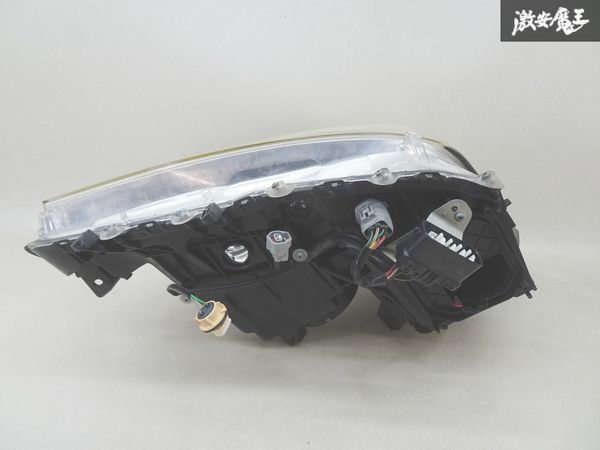 トヨタ 純正 GRS201 クラウン 後期 HID ヘッドライト ヘッドランプ ユニット AFS 右側 右 運転席側 STANLEY P7078 割れなし 棚I-8_画像4