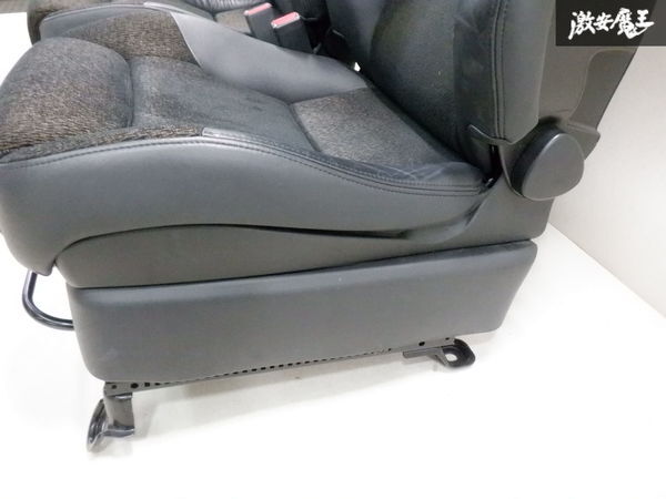 【希少!】 ホンダ 純正OP RECARO レカロ RB1 RB2 オデッセイ アブソルート 前期 フロント シート 左右セット ハーフレザー 棚2F-F-2_画像6