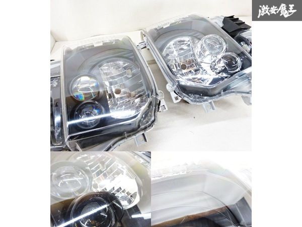 トヨタ 純正 200系 ハイエース 後期 4 5 6 7 型 LED ヘッドライト ランプ レンズ 左右 KOITO 26-137 純正 加工品 即納 在庫有 棚24-4_画像2