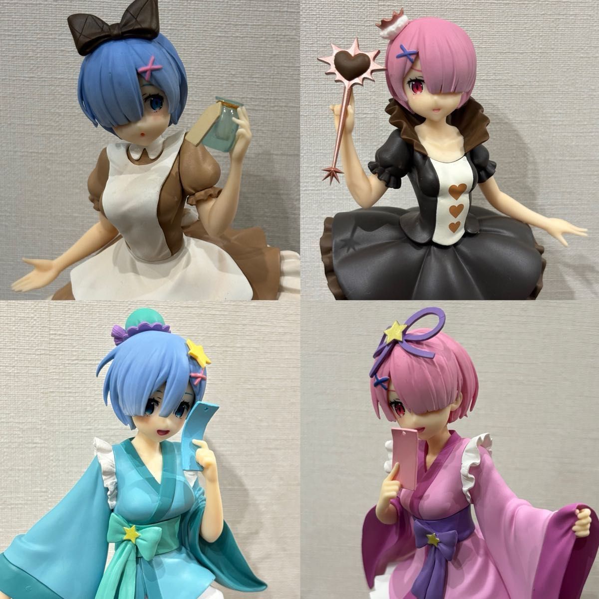 開封品】Re ゼロから始める異世界生活 リゼロ レム ラム 開封品】Re ゼロから始める異世界生活 リゼロ レム ラム