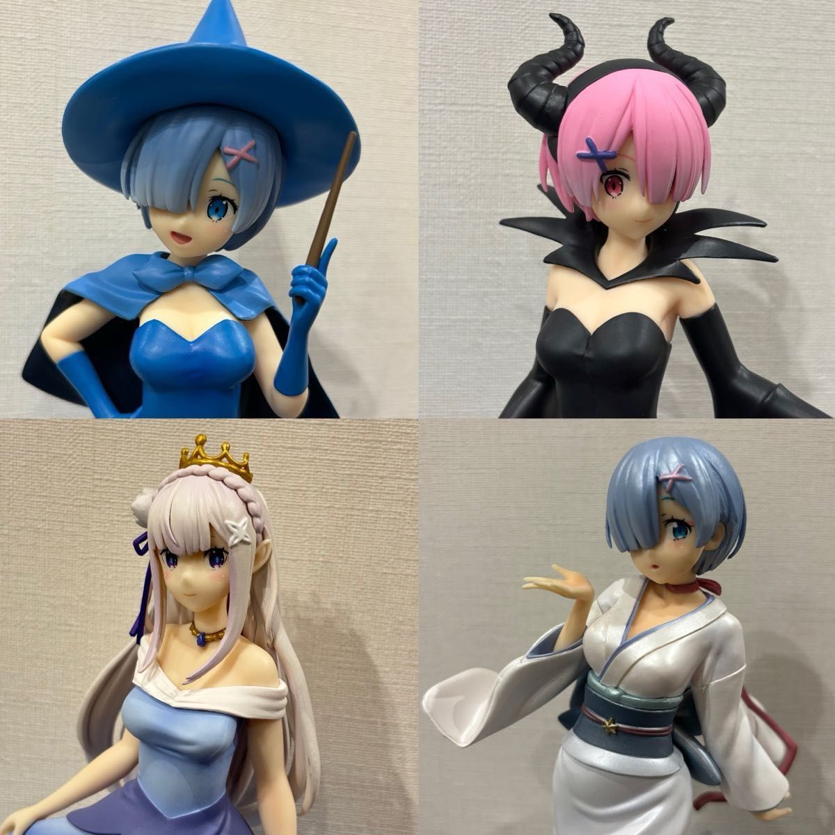 開封品】Re ゼロから始める異世界生活 リゼロ レム ラム 開封品】Re ゼロから始める異世界生活 リゼロ レム ラム