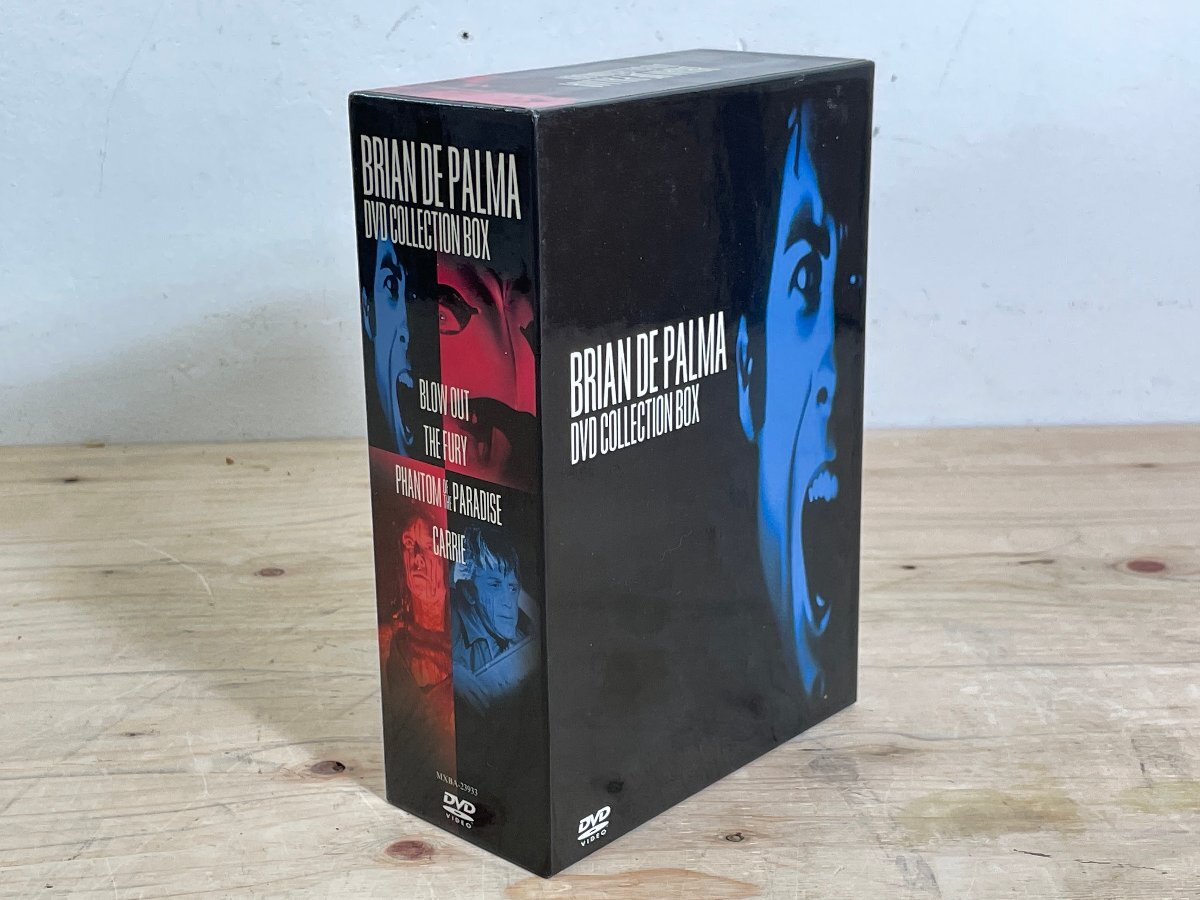 【再生未確認】ブライアン・デ・パルマ BRIAN DE PALMA DVDコレクションBOX 4枚組【初回生産限定】帯付き【長期保管品】_画像2