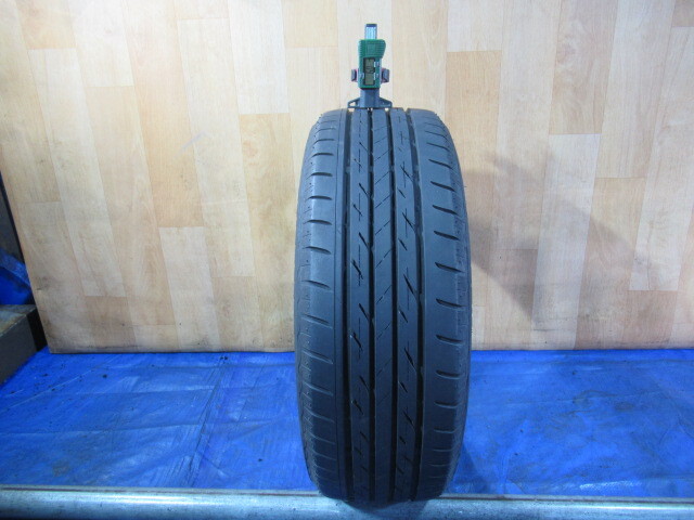 激安即決！エア漏れ点検済み！バリ溝 9分山！BRIDGESTONE NEXTRY 185/55R15 82V 2022年製！中古1本！T008192_画像1