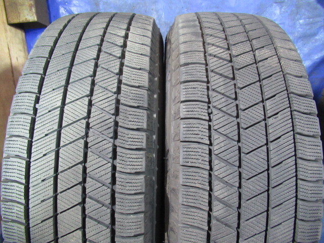 激安即決！MANARAY 16-6.5J 5H/114.3 ET38 + 冬タイヤ 205/65R16 中古4本！アルファード エスティマ ティアナ スカイライン T008205の画像9