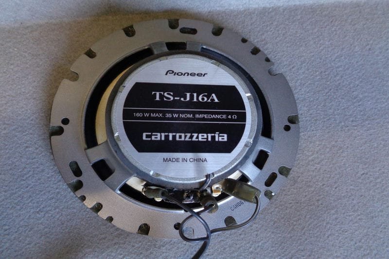 Carrozzeria カロッツェリア コアキシャル スピーカー 2WAY 16cm 160WMAX クロスオーバーネットワーク TS-J16A B06085-GYA5の画像3