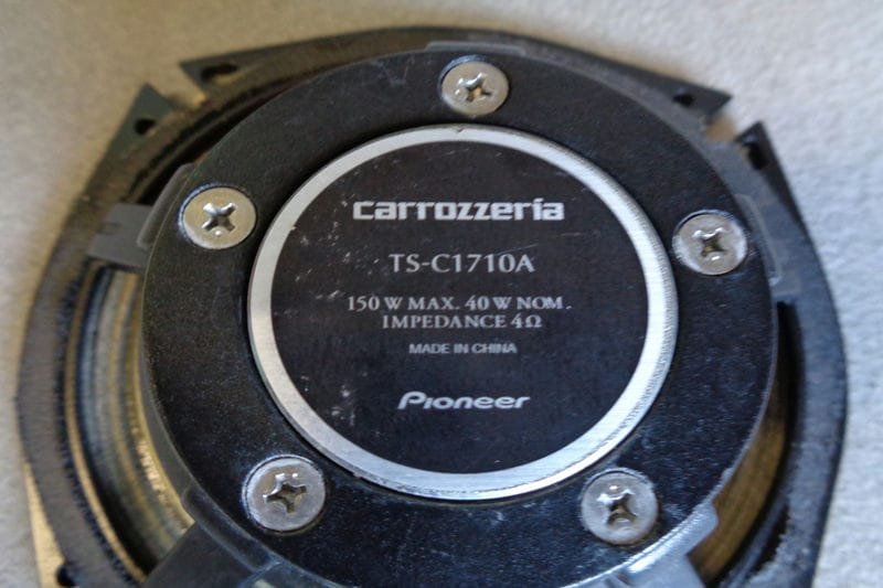Carrozzeria カロッツェリア スピーカー 17㎝ 150WMAX TS-C1710A B06099-GYA5の画像4