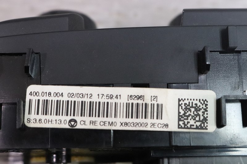  Citroen C3 правый руль (A55F01) оригинальный BEHR повреждение нет гарантия работы выключатель кондиционера panel X8032002 2EC28 p043080