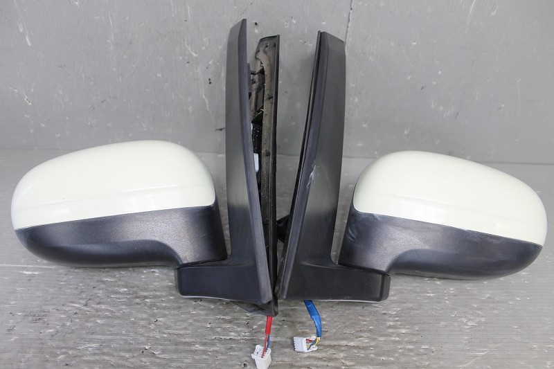  Mitsubishi I M (HA1W) original damage less operation guarantee door mirror left right set automatic P pin S14 p043730