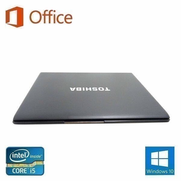 【サポート付き】TOSHIBA R741 東芝 Windows10 新品SSD:960GB Office 2016 新品メモリー:8GB & ゲーミングマウス ロジクール G300s セット_画像4