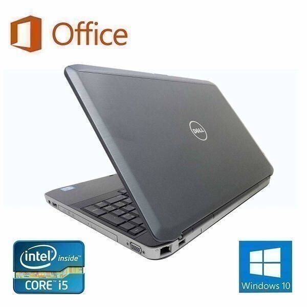 【サポート付き】快速 美品 DELL E5530 デル Windows10 PC Office2016 大容量HDD：320GB 大容量メモリー：8GB + wifi+4.2Bluetoothアダプタ_画像2