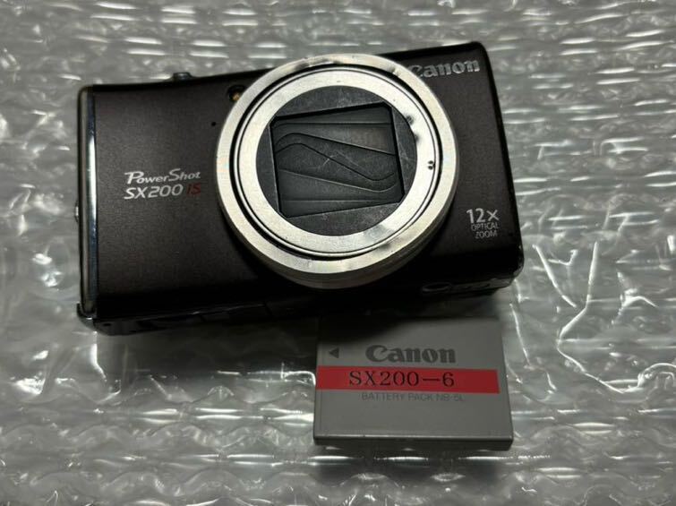 Canon PowerShot SX200is ジャンク　デジタルカメラ _画像1