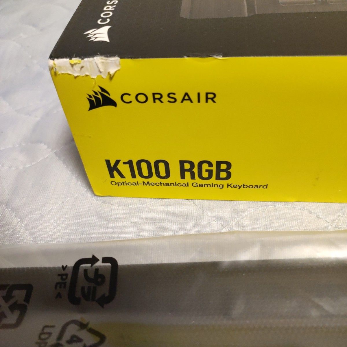CORSAIR K100 RGB コルセア　OPX軸　美品　ゲーミングキーボード