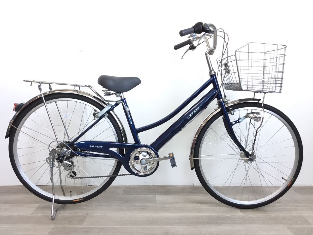 26 дюймовый автоматический свет 6 ступенчатая передача велосипед (1937) голубой ZXL20251780 не использовался товар *