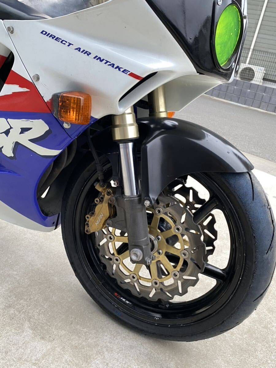 CBR250RR MC22規制前 他車Ｆ足回り 45馬力 4気筒 ガレージ保管 の画像8