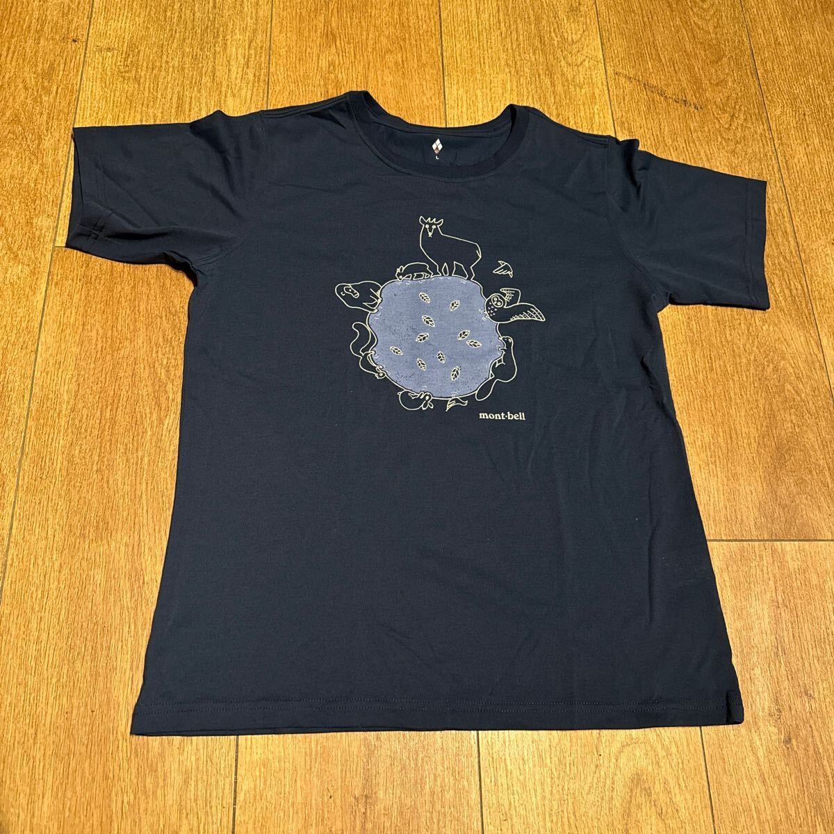 mont-bell 半袖Tシャツ SIZE L レディース_画像1