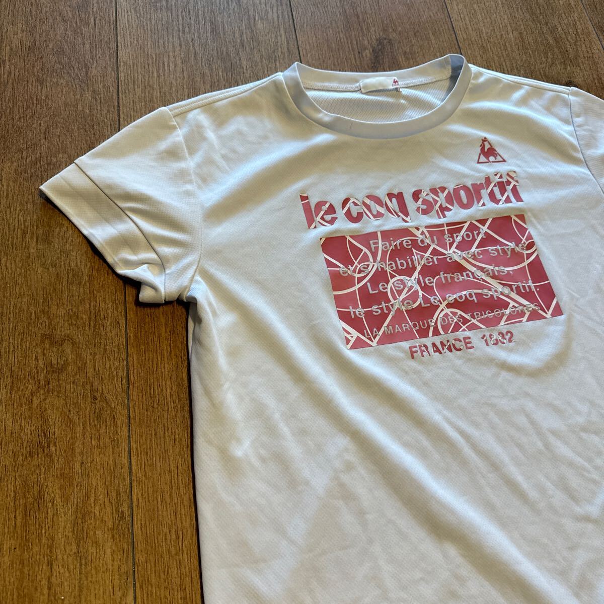 le coq sportif 半袖Tシャツ SIZE M スポーツウェア_画像2