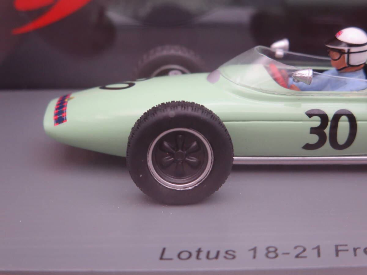 スパーク 1/43 ロータス 18-21 フランスGP 1961 H.テイラー_画像5