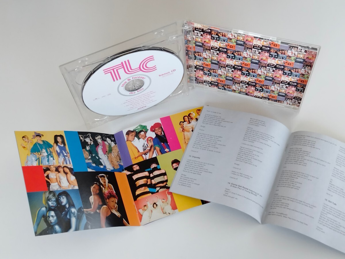 【限定2枚組】TLC / now & forever the hits 日本盤2CD BVCA21146 03年盤,REMIX CD付,Left Eye,T-Boz,Chilli,Creep,Baby-Baby-Baby,_画像5