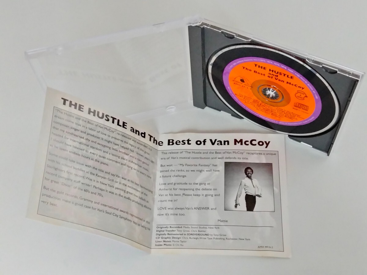 THE HUSTLE and The Best of Van McCoy CD AMHERST RECORDS CANADA AMH4416-2 95年盤,ヴァン・マッコイ,Love Is The Answer,Disco Baby,_画像4