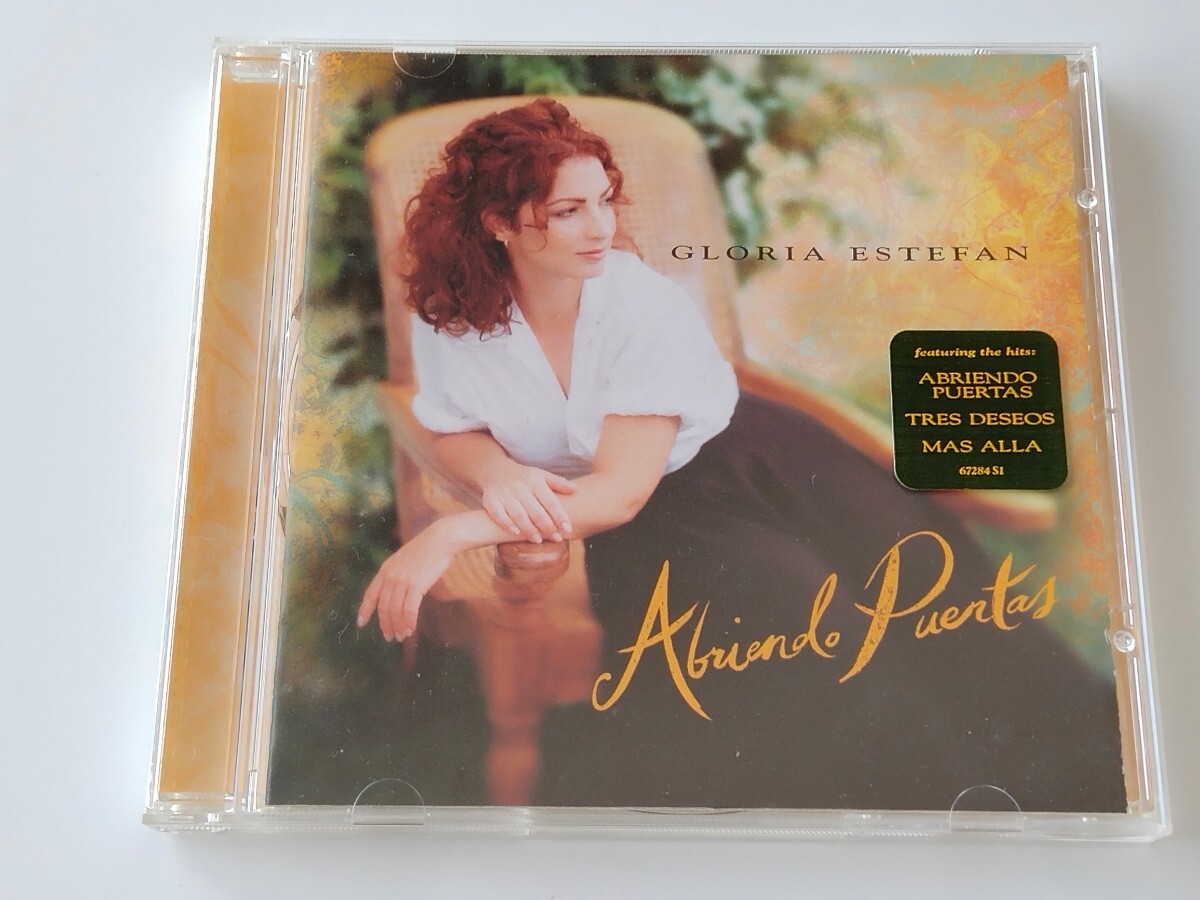 Gloria Estefan / Abriendo Puertas CD EPIC US EK67284 95年盤,マーチャン用紙付,グロリア・エステファン,LATIN POP,トロピカルポップ_画像1