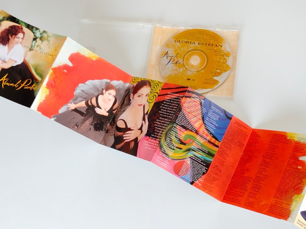 Gloria Estefan / Abriendo Puertas CD EPIC US EK67284 95年盤,マーチャン用紙付,グロリア・エステファン,LATIN POP,トロピカルポップ_画像3