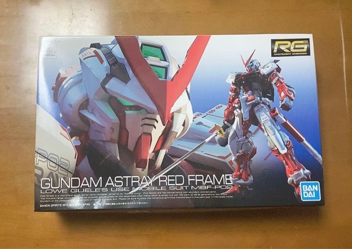 RG ガンダムアストレイ　レッドフレーム ガンプラ 機動戦士ガンダムSEED 未組立 リアルグレード