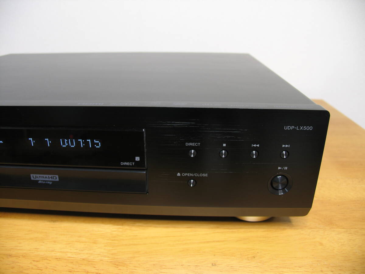 Pioneer universal disk player UDP-LX500 Ultra HD Blu-ray correspondence operation goods 