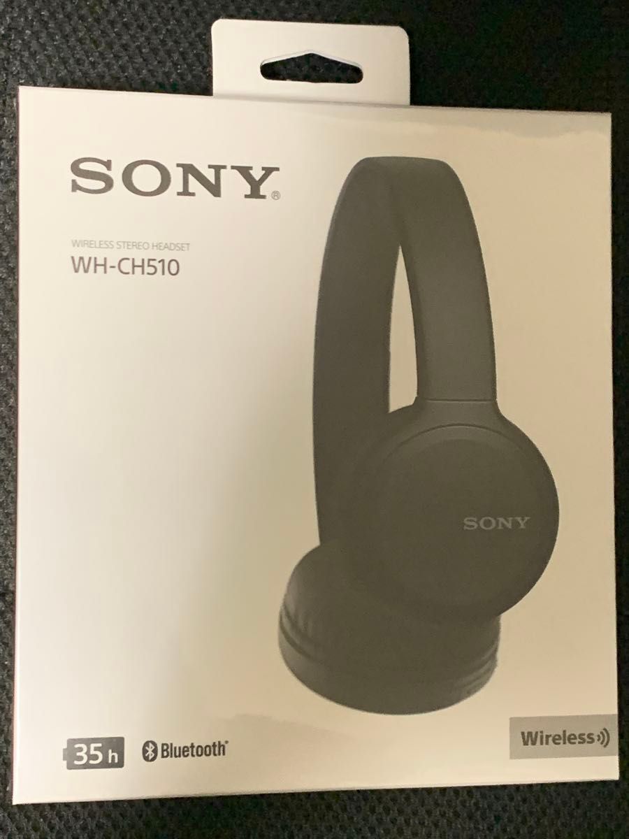 SONY Ｂｌｕｅｔｏｏｔｈヘッドホン WH-CH510 BLACK ソニー