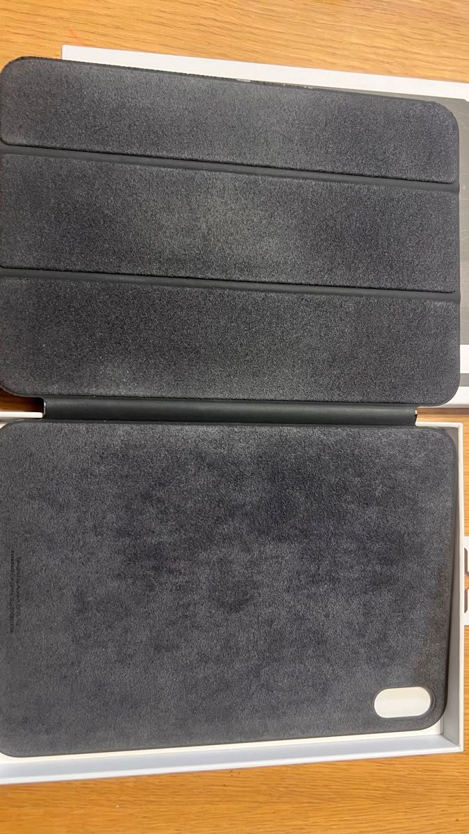【動作確認済】 Apple 純正 iPad mini 6世代 smart Folio ブラック レザーケース 定価7480円