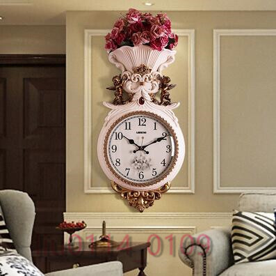 人気美品 ヨーロッパ 復古 柱時計 応接間 豪華 時計 家庭用 静音時計 おしゃれ 創意 復古 壁掛け時計の画像1