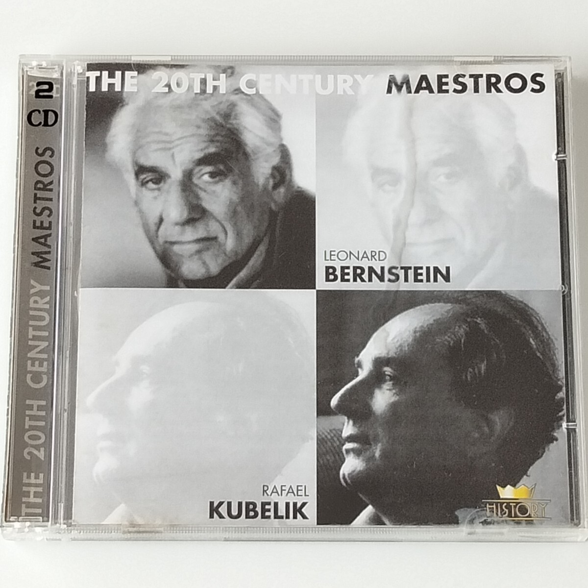 【2CD】THE 20TH CENTURY MAESTROS/20世紀のマエストロ(4011222045713)レナード・バーンスタイン/ラファエル・クーベリック KUBELIK_画像1