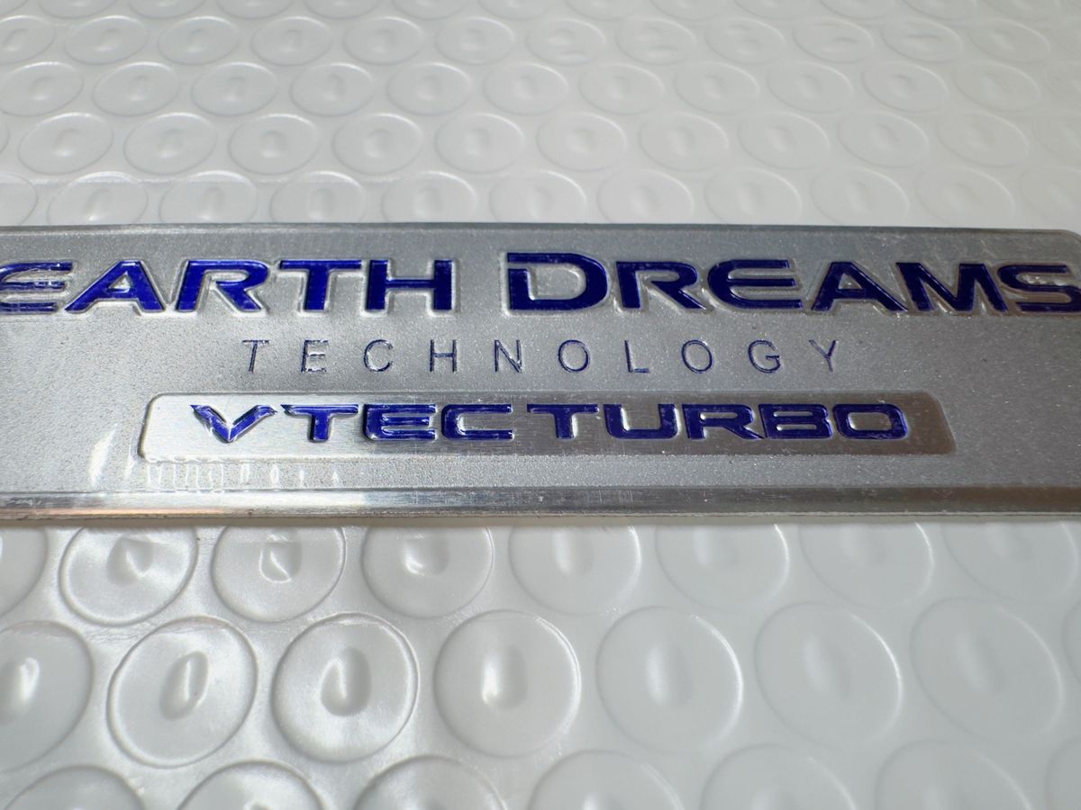 ホンダ　HONDA   【i-VTEC TURBO】【EARTH DREAMS】アルミ製　エンブレム  ステッカー　1枚