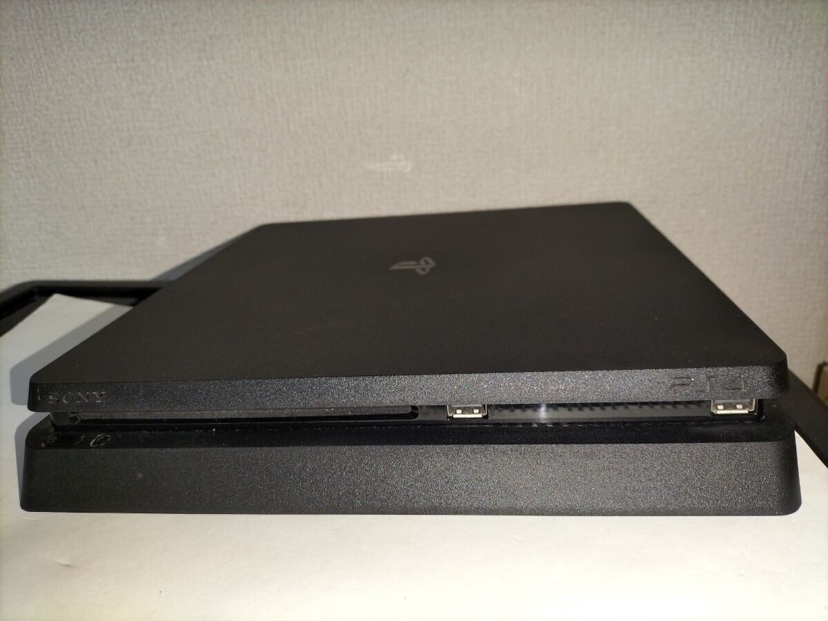 【動作確認済】箱付 PS4 薄型 プレステ4 プレイステーション4 Playstation4 Slim CUH-2000A 500GB ジェットブラック 初期化済み 6_画像6