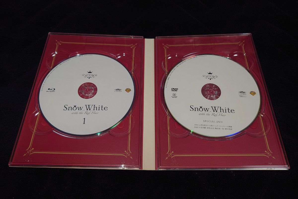 アニメ 赤髪の白雪姫 Blu-Ray 1 初回生産限定版 BD+特典 イベント DVD 描き下ろしコミック付き 帯あり ブルーレイ
