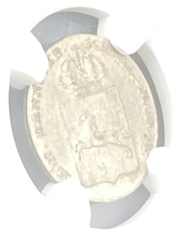 【小さいながら意匠がしっかりした銀貨】1835B年ハノーヴァー朝（現ドイツ）1/24タラー銀貨/MS64/NGC鑑定/現在は地名としてある歴史の遺産_画像7