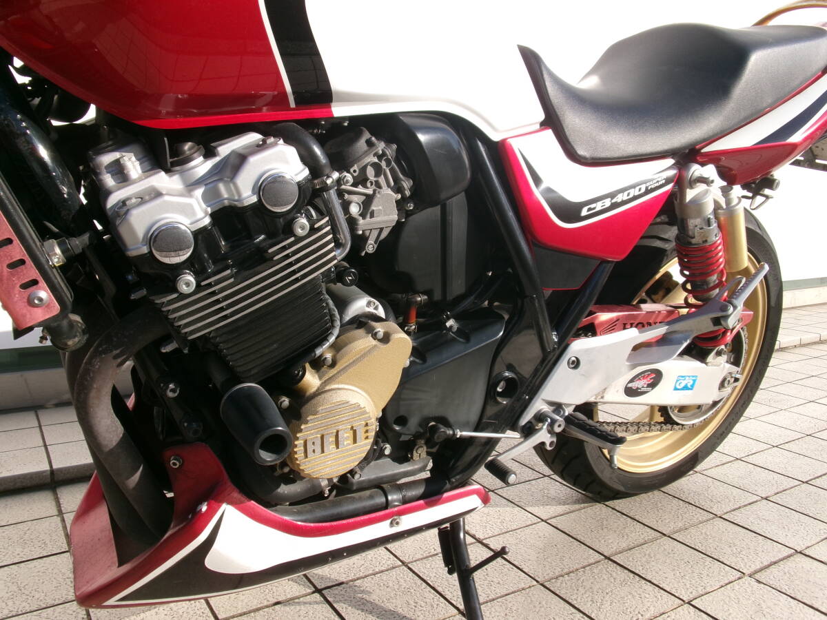 ホンダ CB400SF ハイパーVテック！ スペックⅢ！ カスタムパーツ組込！車検付き！すぐに乗り出せます！ 検索用 CBX CB400 旧車 の画像9