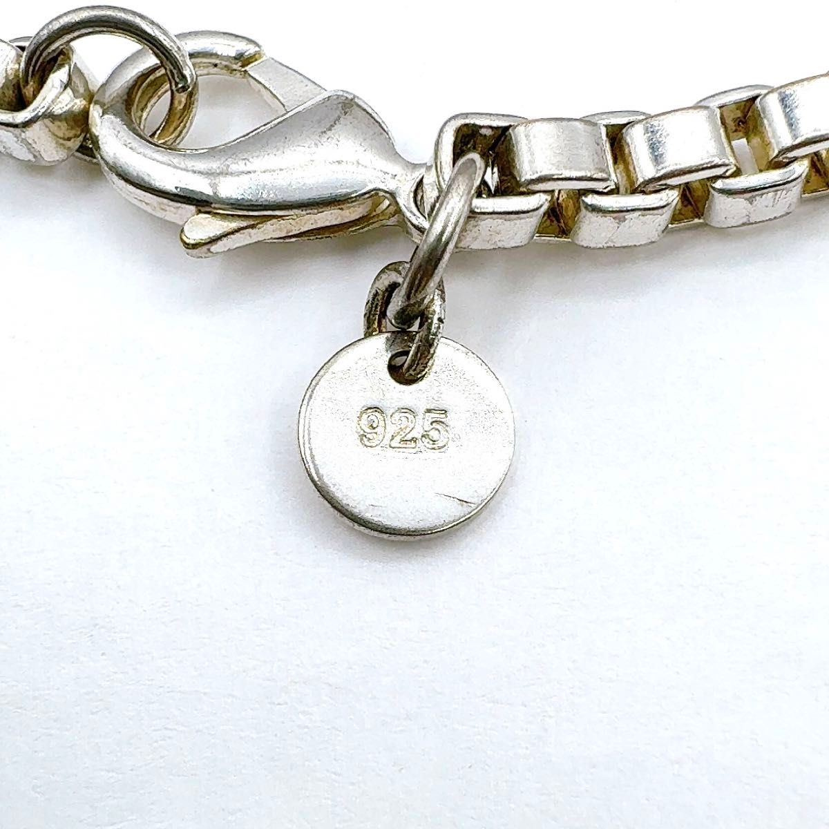 TIFFANY&Co ティファニー 短 フォージリンク ブレスレット シルバー TIFFANY&Co ティファニー 短 フォージリンク ブレスレット シルバー