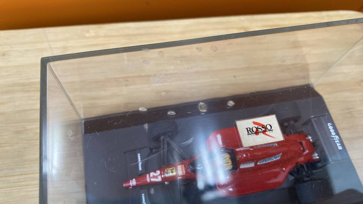 【長期保管品】ROSSO ロッソ 1/43 FERRARI フェラーリ 643 #27 ミニカー_画像9