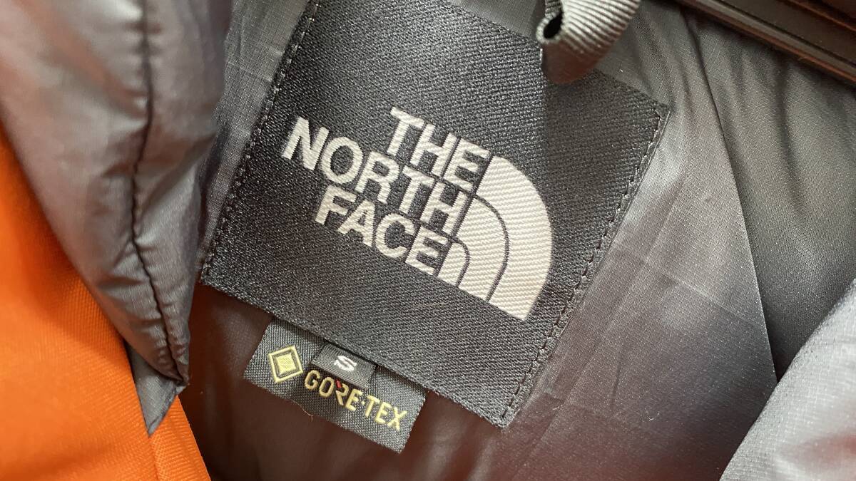 【美品】THE NORTH FACE Antarctica Parka ノースフェイス アンタークティカパーカー オレンジ Sサイズ ND91807 ダウン 防寒 メンズの画像10