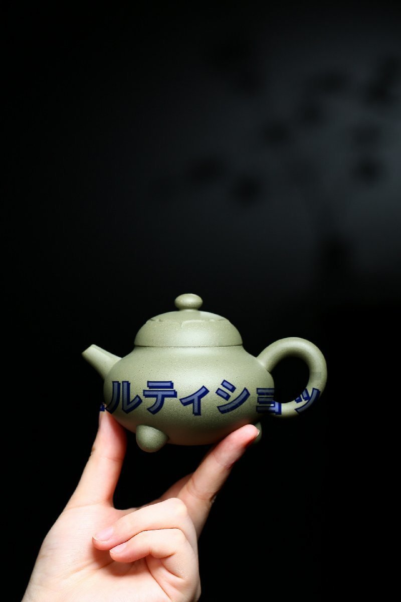 紫砂壷 茶壺 手作り 茶壷 茶入 煎茶道具 煎茶道具急須 常滑焼 茶器 茶道具 工芸品陶芸 容量：150ML_画像7