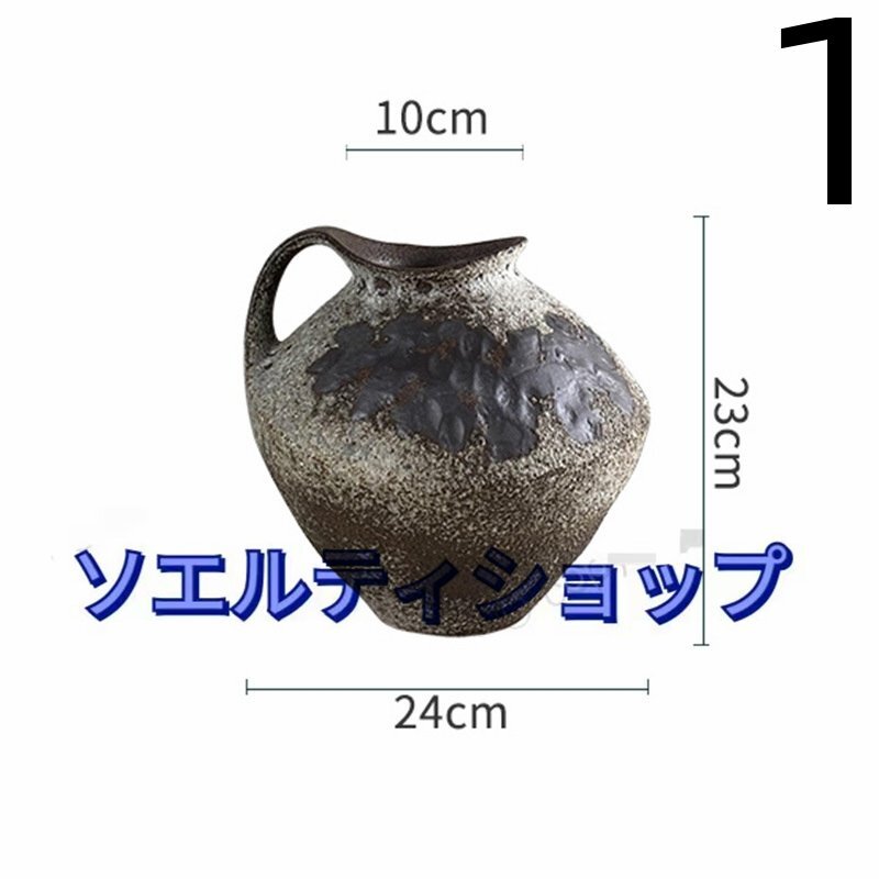 新品 花瓶 手作り 花入 一輪挿し 花器 陶器 焼物 置物 フラワーベース 焼き物 陶磁器製 インテリア 飾 ペン立て 小物入れ_画像7