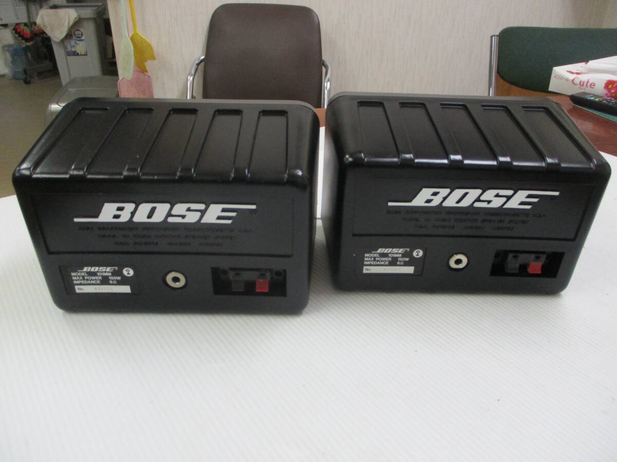 ■外観リペア済み！動作もちろんＯＫ！！ＢＯＳＥ（ボーズ）101MMスピーカーセット！！_画像4