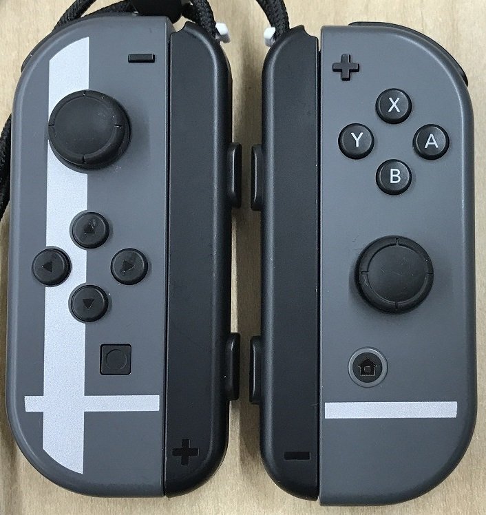 ●U◆ニンテンドースイッチ◆NintendoSwitch◆Joy-Con (L) / (R)グレー（大乱闘スマッシュブラザーズ仕様）　動作品_画像2